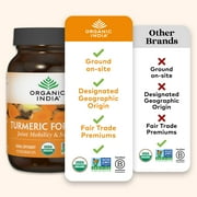 ORGANIC INDIA Turmeric Formula Herbal Supplement