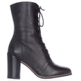 thumbnail image 3 of Womens Franco Sarto Saratoga Lace Up Mid Calf Boots - Black, 3 of 6