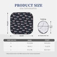 thumbnail image 3 of Windshield Sun Shade, USA Foldable Car Sun Shade Windshield for Front, 2 Pieces, 3 of 7