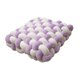 thumbnail image 4 of Almohada con nudo, cojín de felpa tejido para niños y niñas, cojín decorativo de estilo nórdico, cojín de suelo para sofá Tatami, sala de oficina Blanco y morado Soledad cojín de suelo, 4 of 10