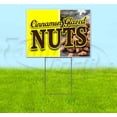 thumbnail image 1 of Cinnamon Glazed Nuts (18" x 24") Yard Sign, Includes Metal Step Stake, 1 of 6