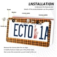 thumbnail image 5 of Coolnut Buffalo Plaid License Plate Frames 2 Pack, Waterproof Aluminum Alloy Car Tag Holder 2 Holes License Plate Covers with Screw Caps Auto Accessories, 5 of 7