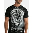 thumbnail image 4 of Beetlejuice Men's and Big Men's Graphic Tee with Short Sleeves, Sizes XS-3XL, 4 of 5