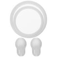 thumbnail image 2 of 1 Set Adult Stethoscope Diaphragm Replacement Stethoscope Diaphragm Pediatric Stethoscope Diaphragm with Ear Pieces, 2 of 8