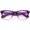 Purple-Fade / Clear, variant on sunglassla - classic square horn rimmed nerd glasses for men women clear lens 50mm (tortoise/clear)