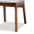 thumbnail image 6 of Bowery Hill Grey Walnut Brown Finished Wood 5-Piece Dining Set, 6 of 9