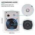 thumbnail image 2 of Altavoces exteriores Herdio de 5,25 pulgadas, 600 W, con cable, resistentes al agua (x4), 2 of 7