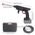 thumbnail image 2 of Portable Cordless Pressure Washer, Wireless High-Pressure Electric Car Cleaning Device, Foam Cannon for Car Washing, High-Pressure Cleaning Tool for Vehicles, Wireless Machine for Washing Car Floors, 2 of 11