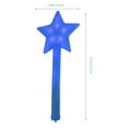 thumbnail image 2 of 5PCS LED Star Glow Stick Plastic Colorful Light Stick Party Favor for Concert Cheering (Random Color), 2 of 7