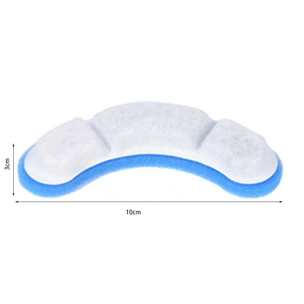 Yucurem 20PCS Pet Water Fountain Replacement Filter Upgrade Cat Fountain Filter Arc-Shaped Water Fountain Filters with 4 Filtration System for Dog Kitty Spout Cat Fountain