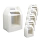 thumbnail image 1 of 6 cajas para empaquetar pasteles, cajas de regalo con ventana transparente, herramientas para hornear DIY Blanco, 1 of 9