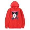 thumbnail image 3 of Kuromi merch Anime Onegai My Melody Hooded Drawstring Pocket Sweatshirt Men/women harajuku Pullover, 3 of 7