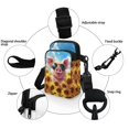 thumbnail image 5 of HELLHERO Pig and Sunflower Pattern Underarm Shoulder Bag Polyester with Zipper Closed Women Messenger Bag for Travel, Outdoor and Daily Use, 5 of 7