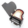 thumbnail image 3 of Zerone Exquisite Wooden Mini Piano Model Display Decoration Home Coffee House Ornament, 3 of 8