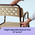 thumbnail image 2 of Medline Elements Bedside Commode with Microban®, 2 of 6