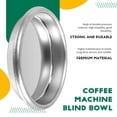 thumbnail image 5 of 58Mm Coffee Machine Blank Filter/Stainless Steel Backwash Cleaning Blind Bowl Coffee Mach，0k1257, 5 of 6