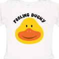 thumbnail image 4 of Inktastic Duck Feeling Ducky Boys or Girls Long Sleeve Baby Bodysuit, 4 of 5
