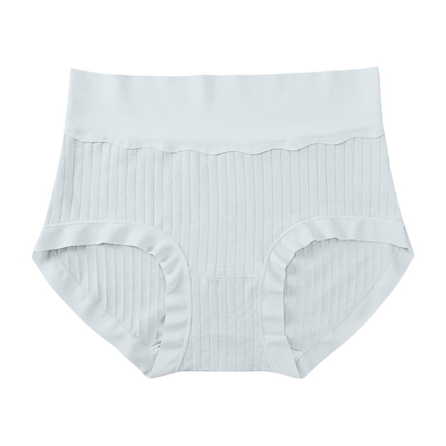 Ropa interior sin costuras de cintura alta para mujer: entrepierna 7A, material de clase A para bebés, control ligero del abdomen