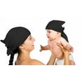 thumbnail image 2 of Mechaly Bandanas Triangle Unis - Lot de 6 - Mouchoirs et Foulard (Noir), 2 of 2