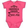 thumbnail image 3 of Inktastic Grandma Grandpa Love Me Arrow Boys or Girls Baby Bodysuit, 3 of 5