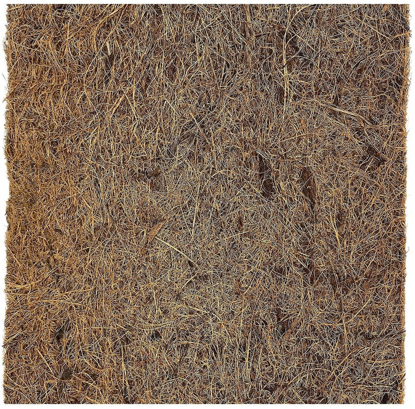 (3 pack) Komodo Coconut Fiber Reusable Terrarium Liner for Reptiles, 10 x 20 inches