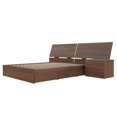 thumbnail image 1 of Nexera Oslo Ensemble de Chambre Réversible 3 Pcs, Marron, Grand, 1 of 6