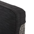 thumbnail image 3 of GDF Studio Fircrest Outdoor Wicker Pushback Recliner with Cushion, Mixed Black and Dark Gray, 3 of 8