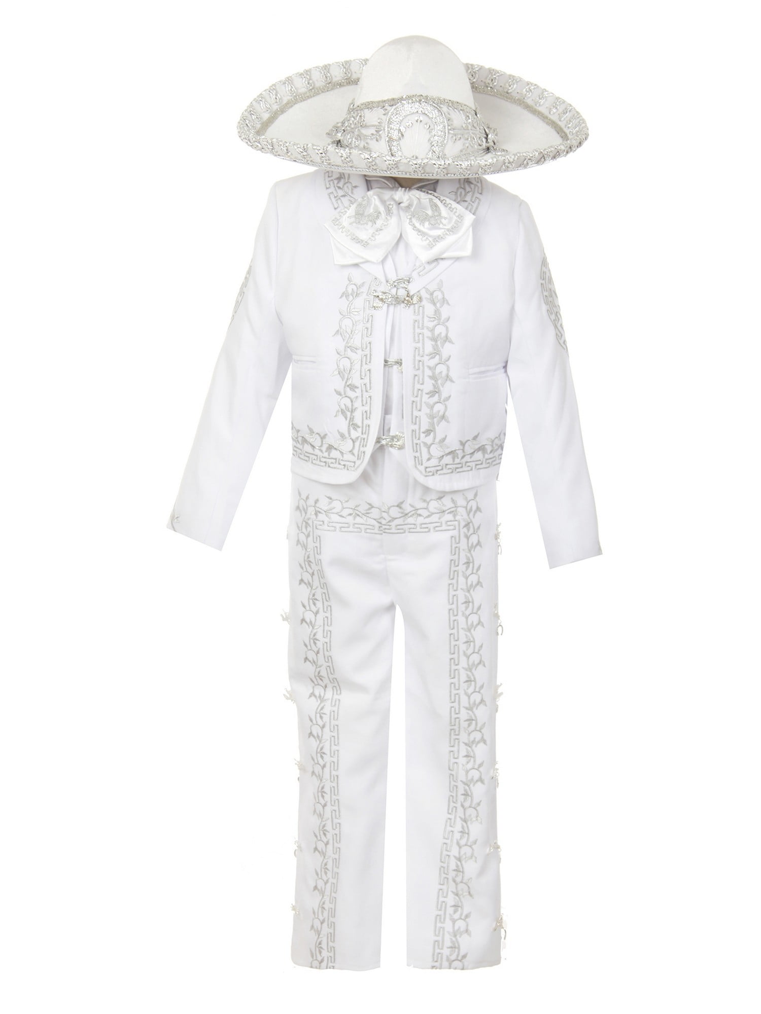 white mariachi outfit