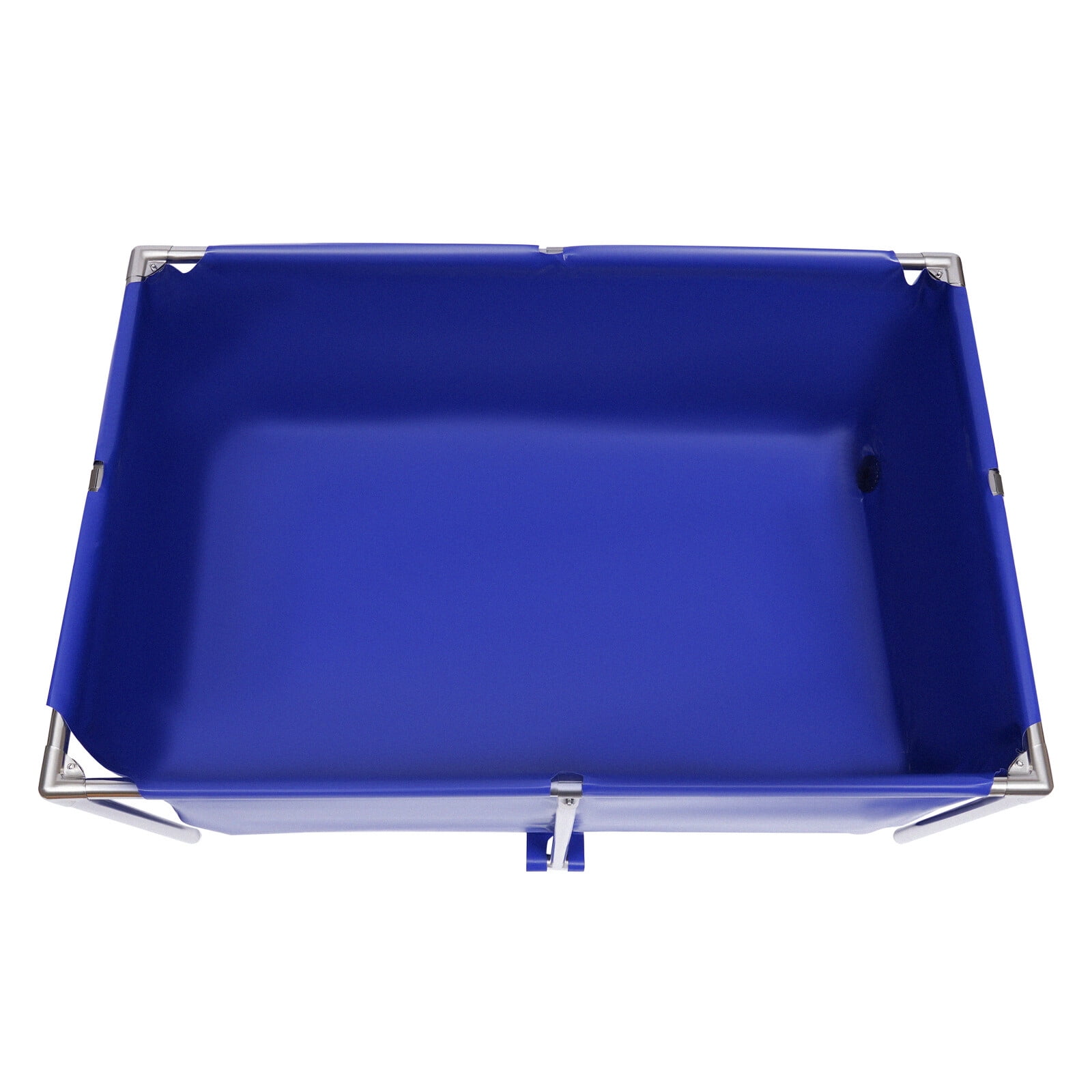 Canvas Fish Pond Pool,Fish Pond Liner,Durable Framed Above Ground Fish Pond Pool with Thickened PVC Liner for Fish Farming, Aquatic Breeding & Backyard Water Gardens (47 FT, Leak-Proof Design)