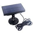 thumbnail image 3 of Panel de cámara,Fuente de alimentación del panel solar de la cámara de ,Miniatura de panel solar portátil pequeño para acampar,Banco de energía para teléfono móvil con luces para Baoblaze  Panel de cámara, 3 of 7
