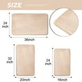 thumbnail image 5 of Bathroom Rugs Premium Microfiber Bath Rug Quick-Dry Soft Absorbent Bathroom Rug Beige 16"x24", 5 of 8