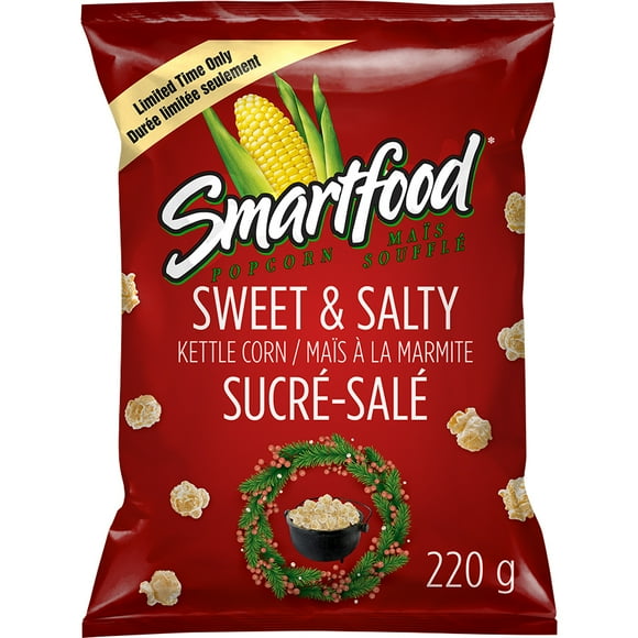 Smartfood Sweet & Salty Kettle Corn Ready To Eat Popcorn, 220g