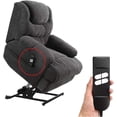 thumbnail image 4 of Control remoto manual para sofá eléctrico de 180° con línea enrollable de 4 botones y 5 pines arriba y abajo para sillón elevador o sillón reclinable eléctrico, 4 of 5