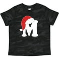 thumbnail image 3 of Inktastic Christmas Letter M Santa Hat Alphabet Boys or Girls Toddler T-Shirt, 3 of 5