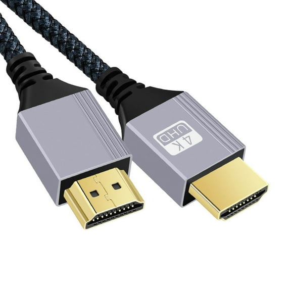 Chenyang 2.0M HDMI 2.0 Male to HDMI Type-A Male 4K 60hz Cable with Sleeve Straight Connector for HDTV Computer Laptop Monitor