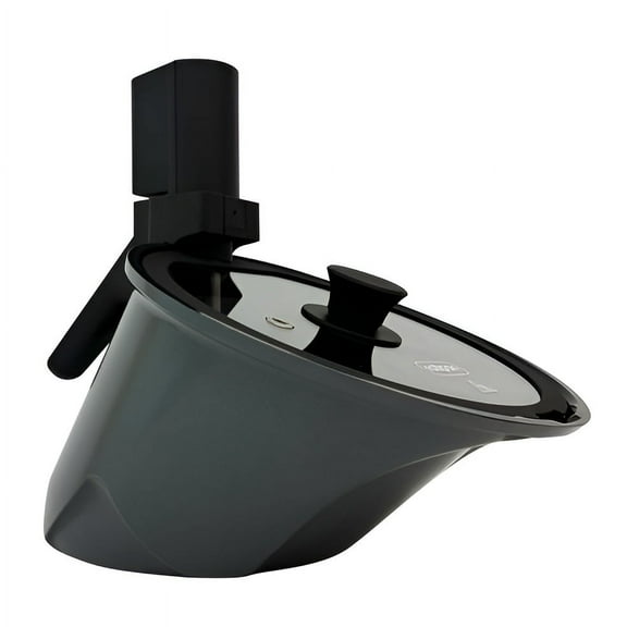 Vital Plant Roll Pan - Automatic Rotating Cooking Appliance, Non-Stick Gray Color Pot, 800g Capacity