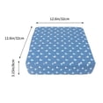 thumbnail image 2 of 1 cojín elevador para silla infantil, impermeable, para el hogar (azul), 2 of 5