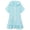 Light Blue, variant on Girls' Swim Cover Up Dress,Full Zip Hooded Absorbent Beach Robe with UPF 50+ Sun Protection,Quick-Dry Towel Material for Pool,Beach,Water Activities,Functional and Cute for Summer - Hot Pink