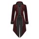 thumbnail image 1 of Hombres Casual Sólido Halloween Manga larga Turndown Suede Tuxedo Etapa Traje Chaqueta Abrigo Pompotops  oipoqjl37281, 1 of 7