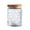 A, variant on JHyouerji Clear Glass Sealed Canister 4x5x4 Inch,Food Safe Storage Vessel for Coffee Tea Candy Dry Grains Kitchen Counter Pantry Organizer