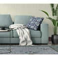 thumbnail image 6 of Elegant Elephant Paisley Throw Pillow with Removable Cover in Blue 16x16, 6 of 6