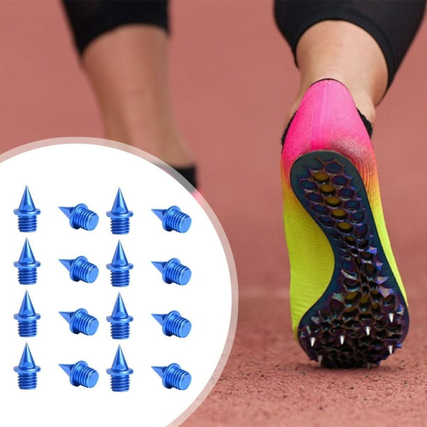 16 piezas de clavos para correr en pista y campo, clavos para
