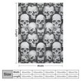 thumbnail image 4 of Nawypu  Skull Blanket,Soft Warm Lightweight Sofa Bed Throws Blanket All Season for Kids Adults Women Gift, 4 of 6