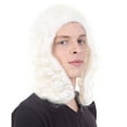 thumbnail image 2 of Colonial Judge Mens White Wig | Cosplay Halloween Wig | Premium Breathable Capless Cap, 2 of 9