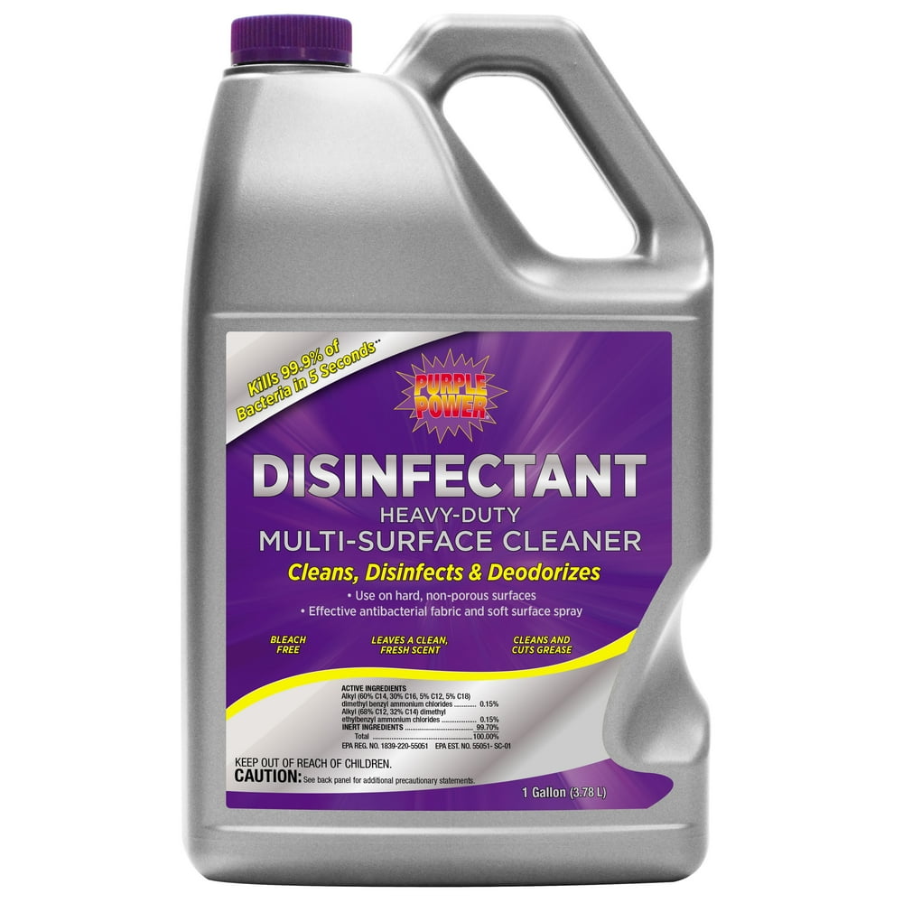 Purple Power Heavy Duty Cleaner Disinfectant, Gallon