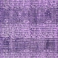 thumbnail image 1 of Ahgly Company Indoor Square Solid Purple Modern Area Rugs, 4' Square, 1 of 4