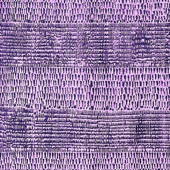 Ahgly Company Indoor Square Solid Purple Modern Area Rugs, 4' Square