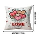 thumbnail image 3 of Funda de almohada para San Valentín, funda de almohada decorativa, funda de almohada con residuos rojos, funda de cojín para San Valentín, 3 of 6