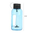 thumbnail image 3 of Narguile 1000ml Hookah de plástico Handheld Shisha Kettle Accesorio para fumar reutilizable (Azul), 3 of 6