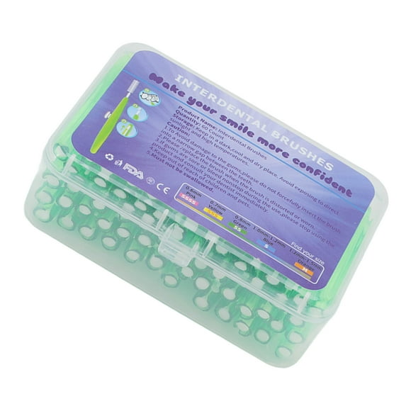 Limpiador de Cuidado de Ortodoncia Con Cepillo Interdental Con de PP para Adultos y Niños